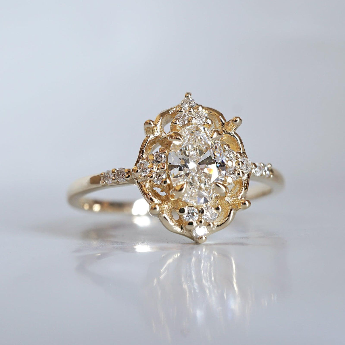 Cosmic Diamond Ring, 0.42ct - Tippy Taste Jewelry