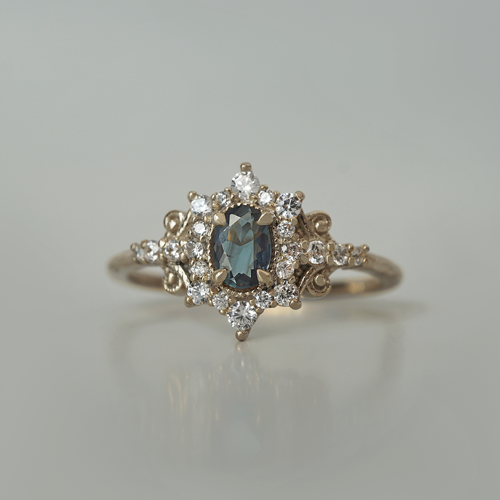 Limited Edition: Sunspell & Moonspell Ring in 14K Gold & 18K Gold
