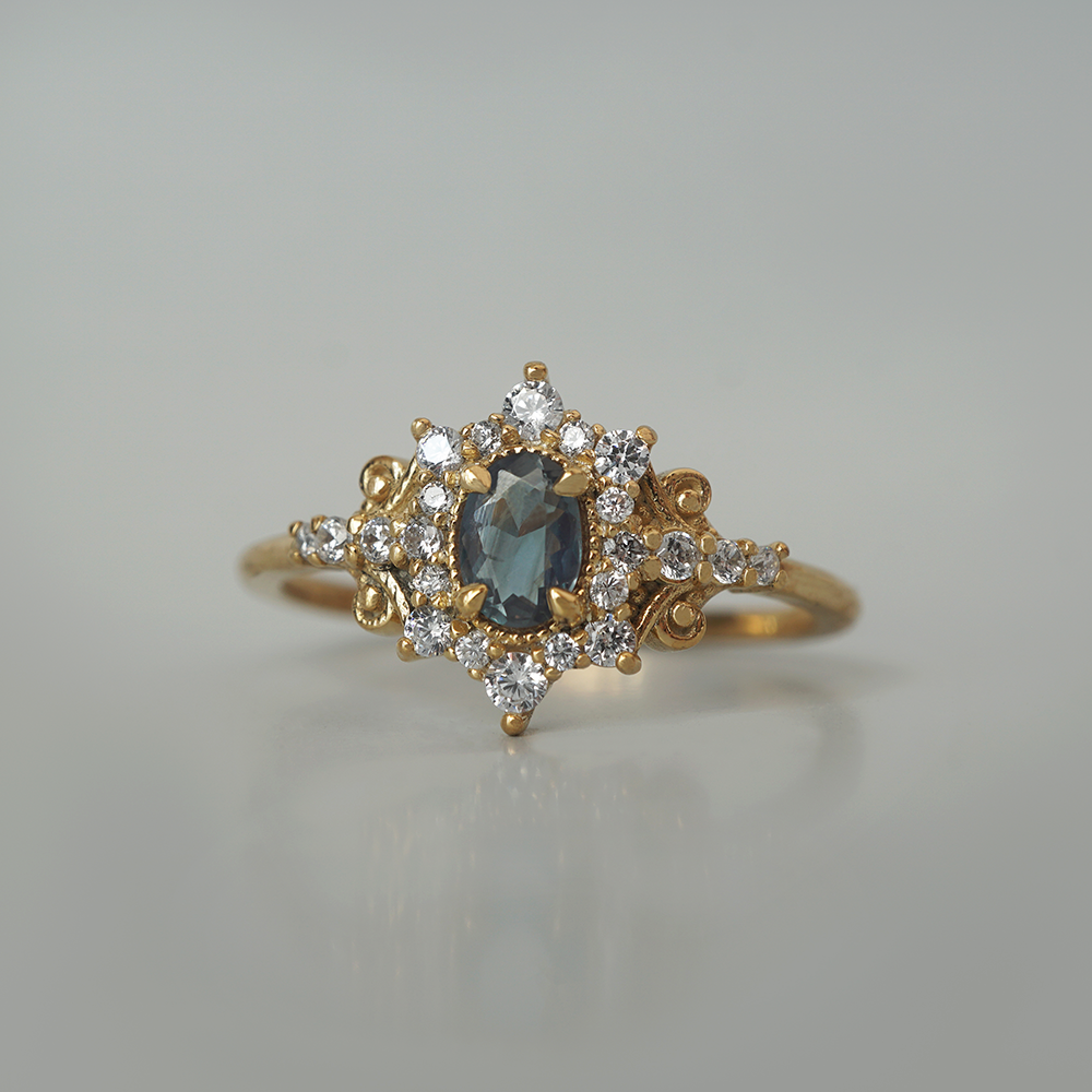 Limited Edition: Sunspell & Moonspell Ring in 14K Gold & 18K Gold
