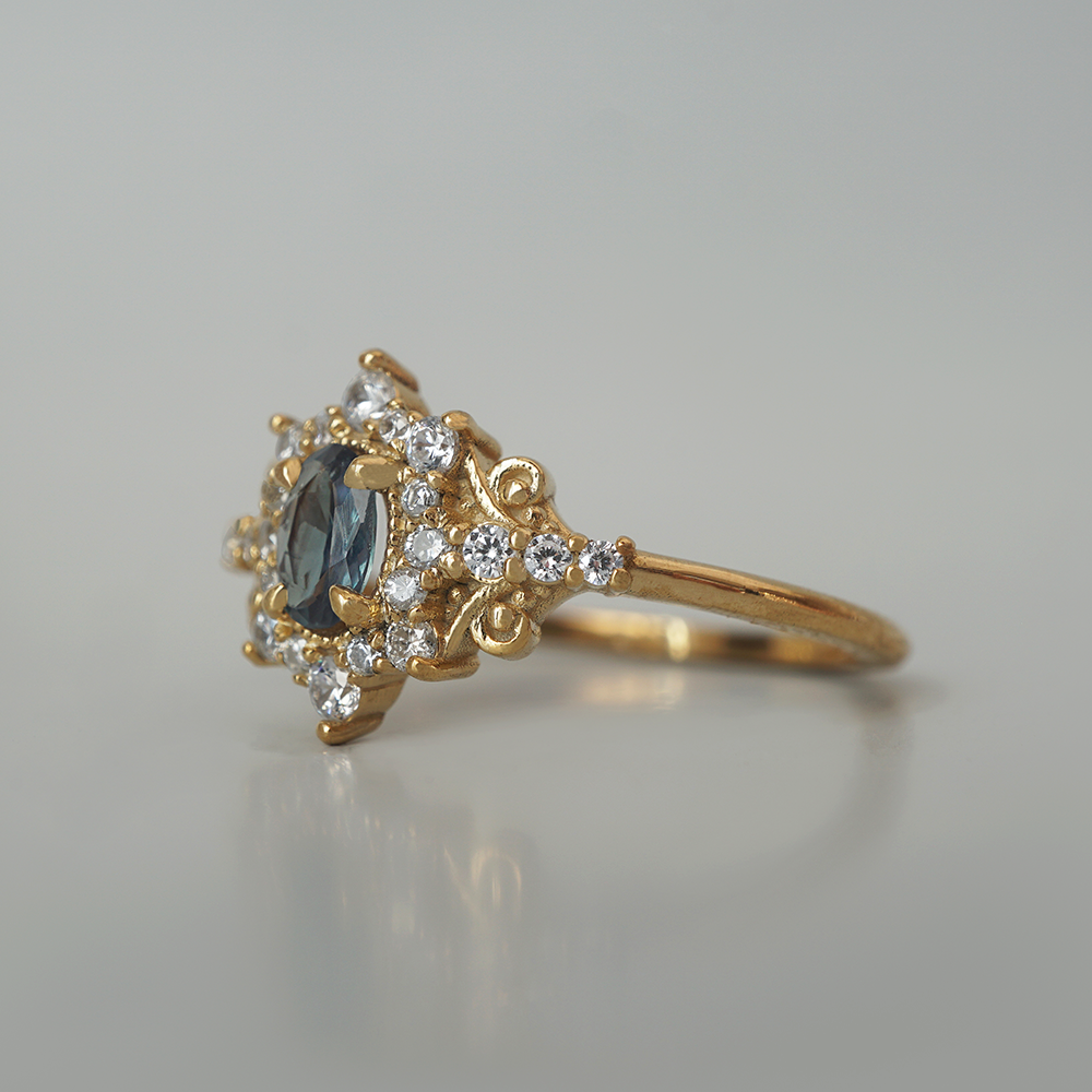 Limited Edition: Sunspell & Moonspell Ring in 14K Gold & 18K Gold