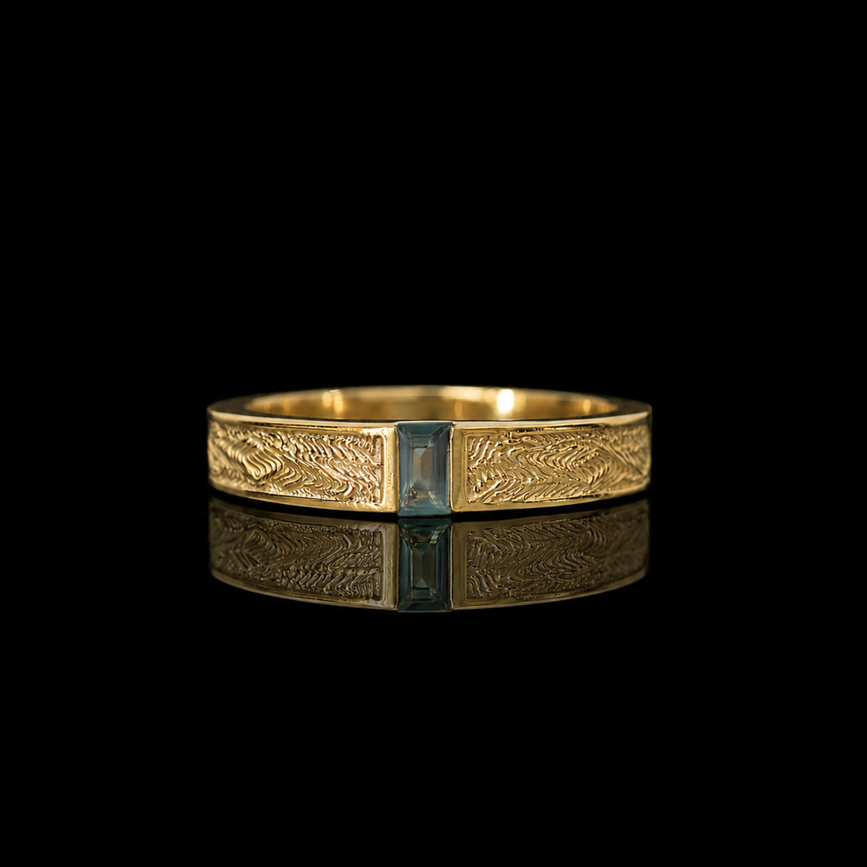 Limited Edition: Alexandrite Dragon Ring in 14K and 18K Gold, 4mm