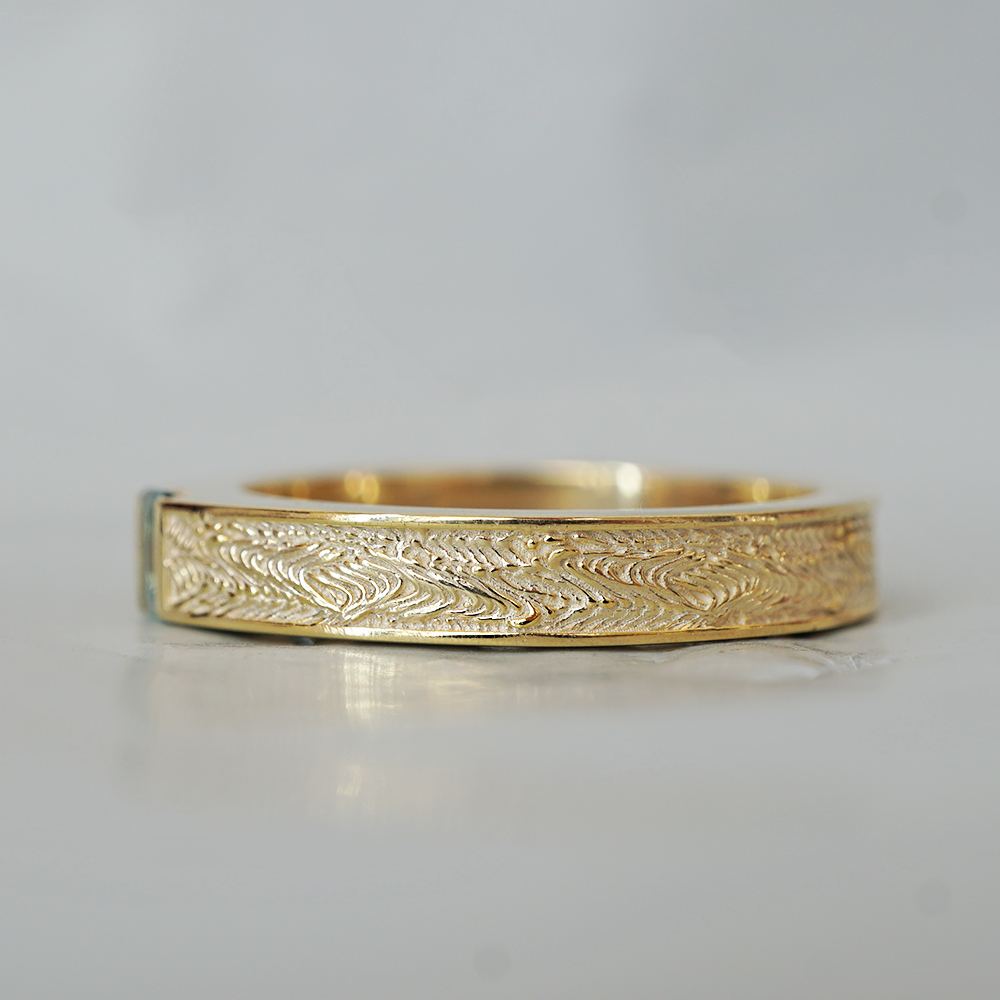 Limited Edition: Alexandrite Dragon Ring in 14K and 18K Gold, 4mm