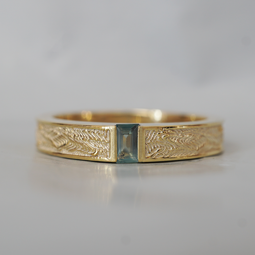 Limited Edition: Alexandrite Dragon Ring in 14K and 18K Gold, 4mm