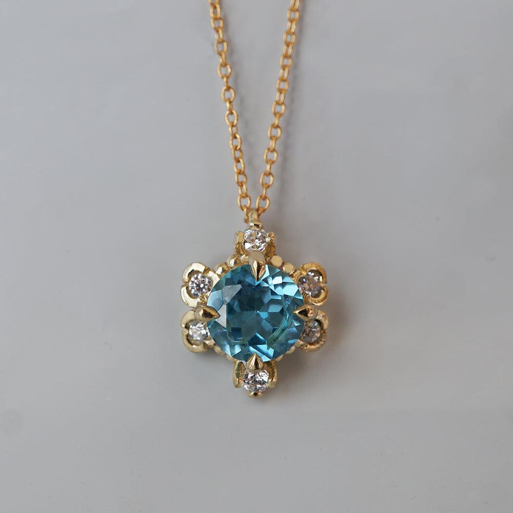 London Blue Topaz Reverie Necklace - Tippy Taste Jewelry