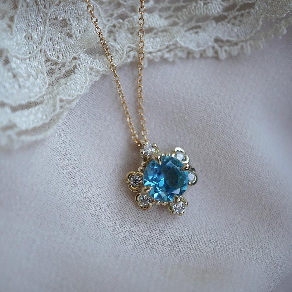 London Blue Topaz Reverie Necklace - Tippy Taste Jewelry