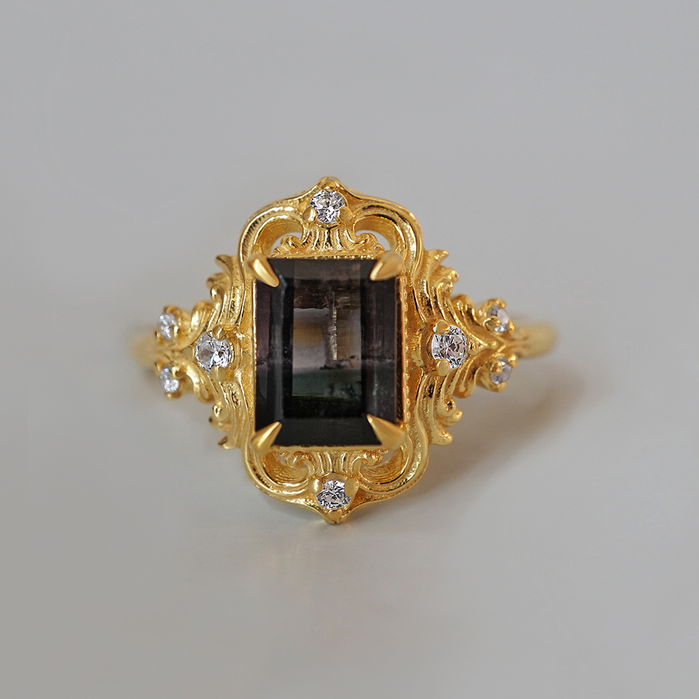 One Of A Kind: Maison du Soir Ring in 14K and 18K Gold
