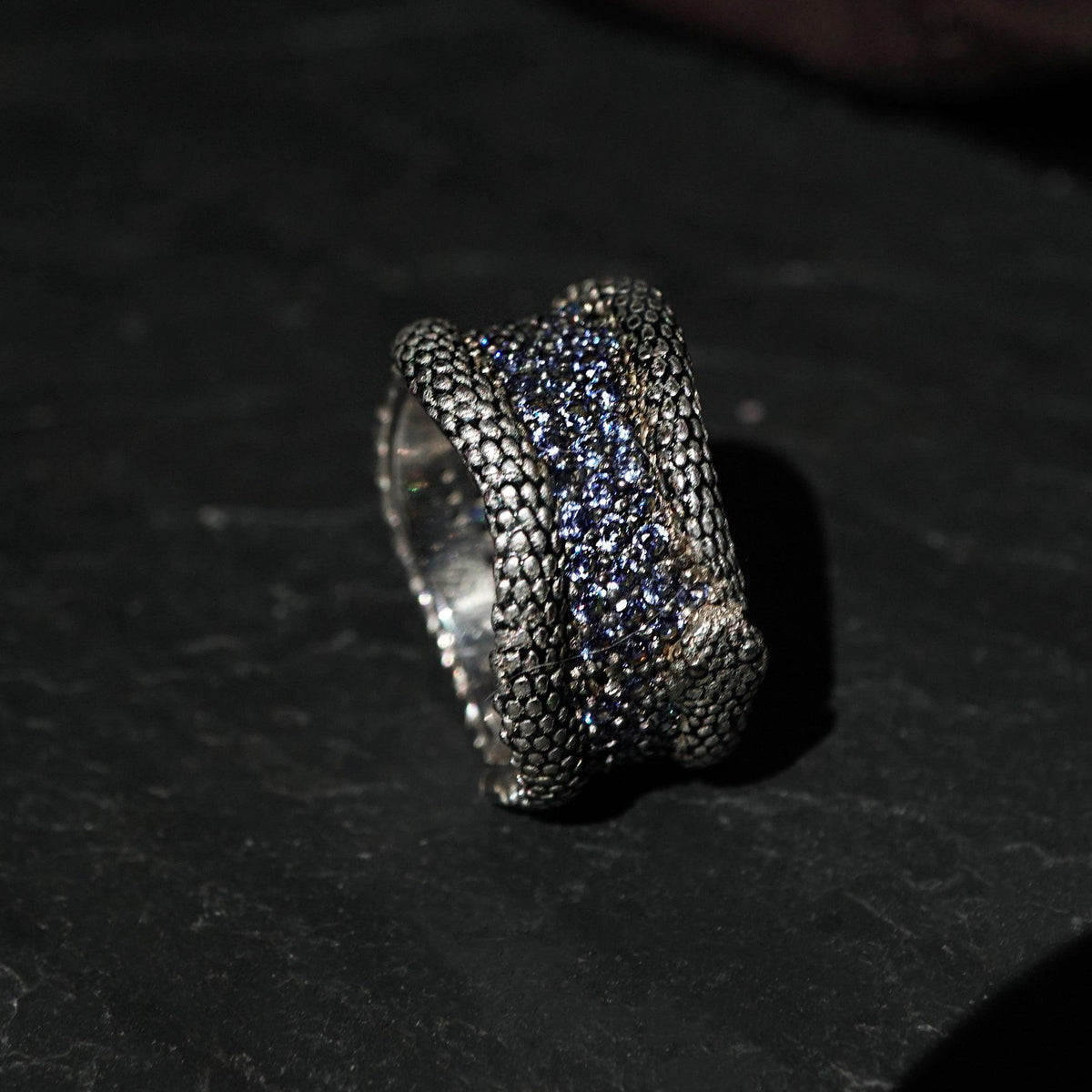 Sapphire Snake Ring - Tippy Taste Jewelry
