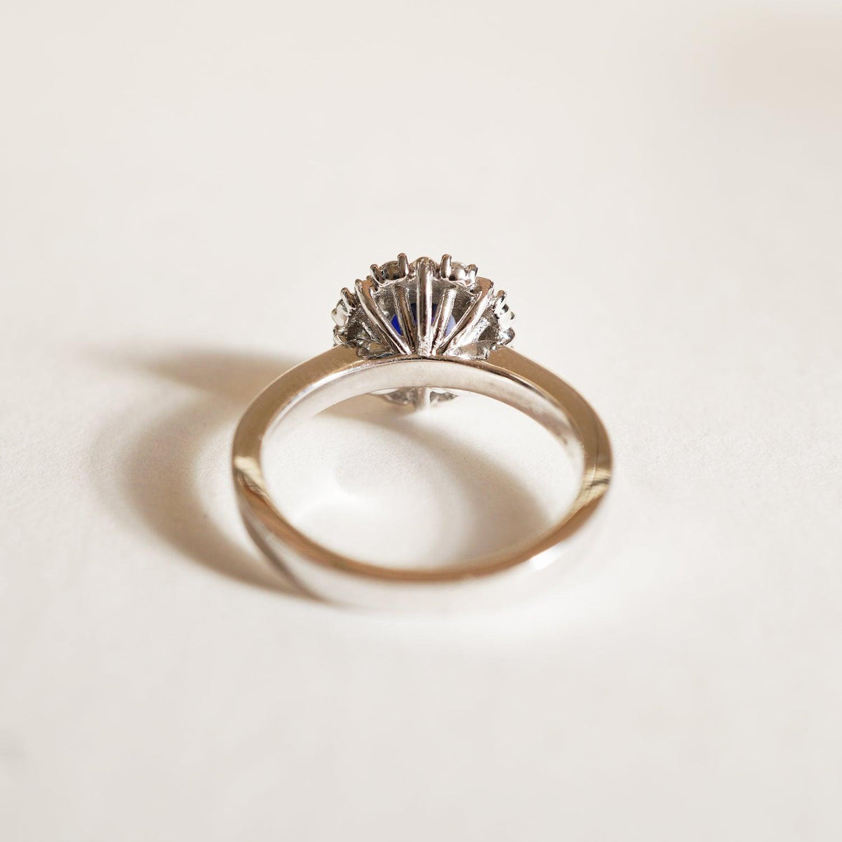 Alegra Sapphire Diamond Ring in 14K and 18K Gold