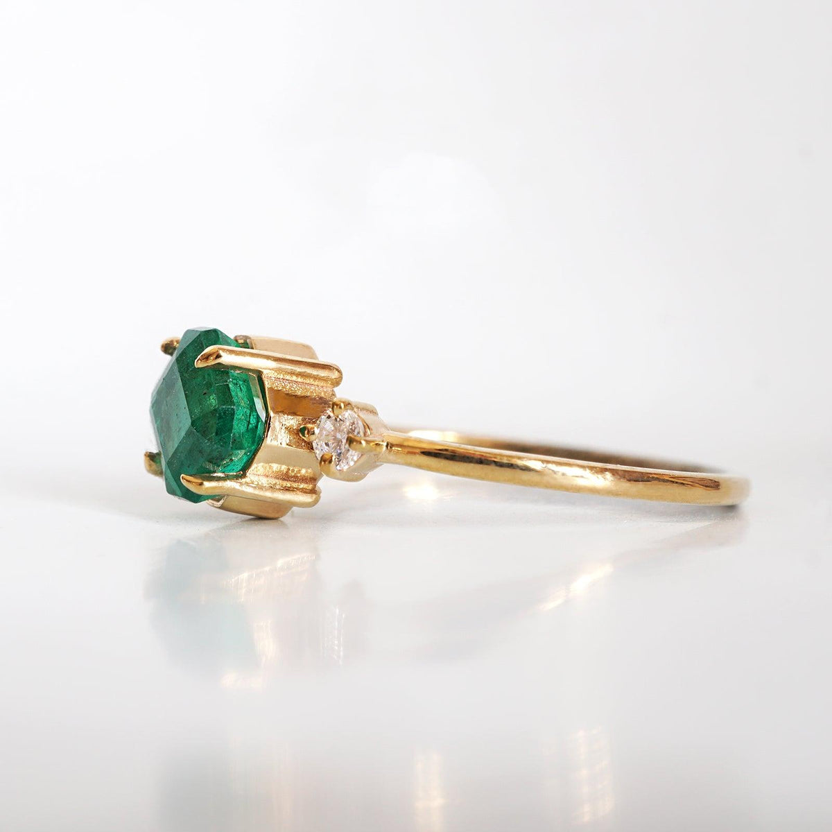 Emerald Queen Diamond Ring