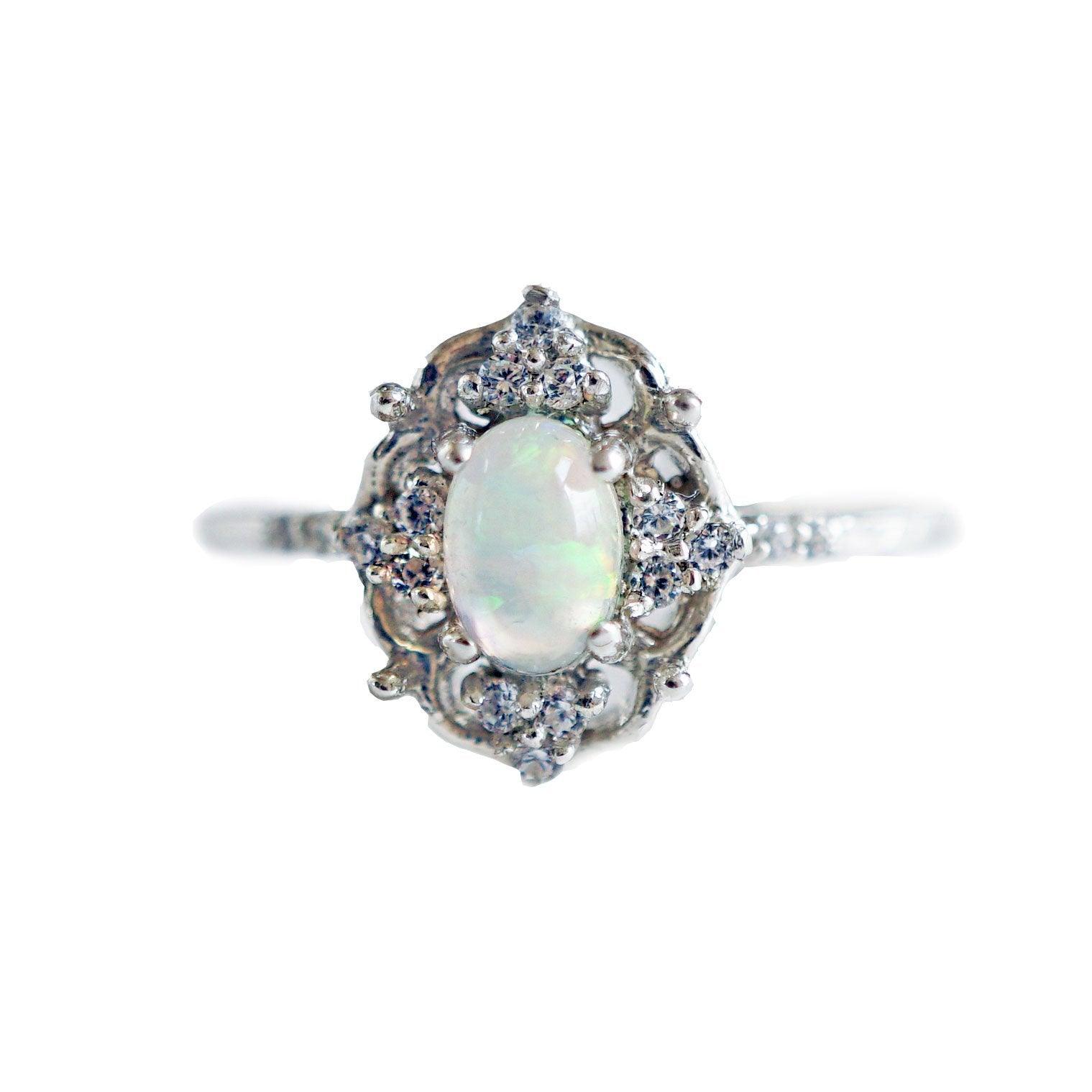 Cosmic Opal Ring - Tippy Taste Jewelry