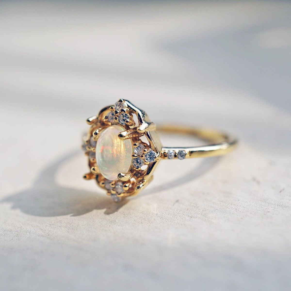 Cosmic Opal Ring - Tippy Taste Jewelry