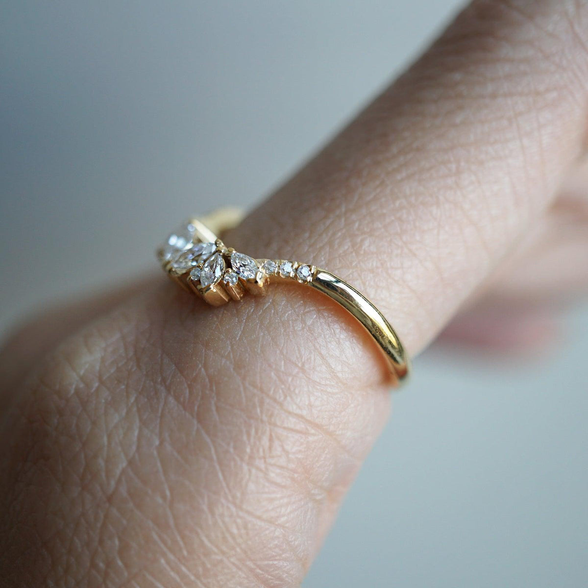 14K and 18K Divine Wing Ring