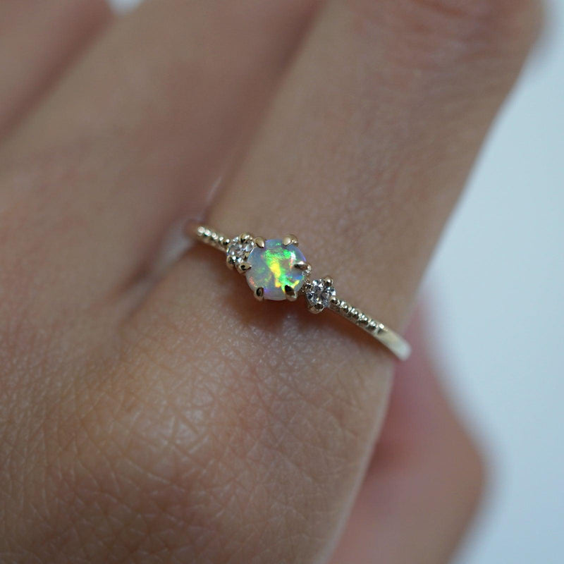 Opal Tiara Ring - Tippy Taste Jewelry