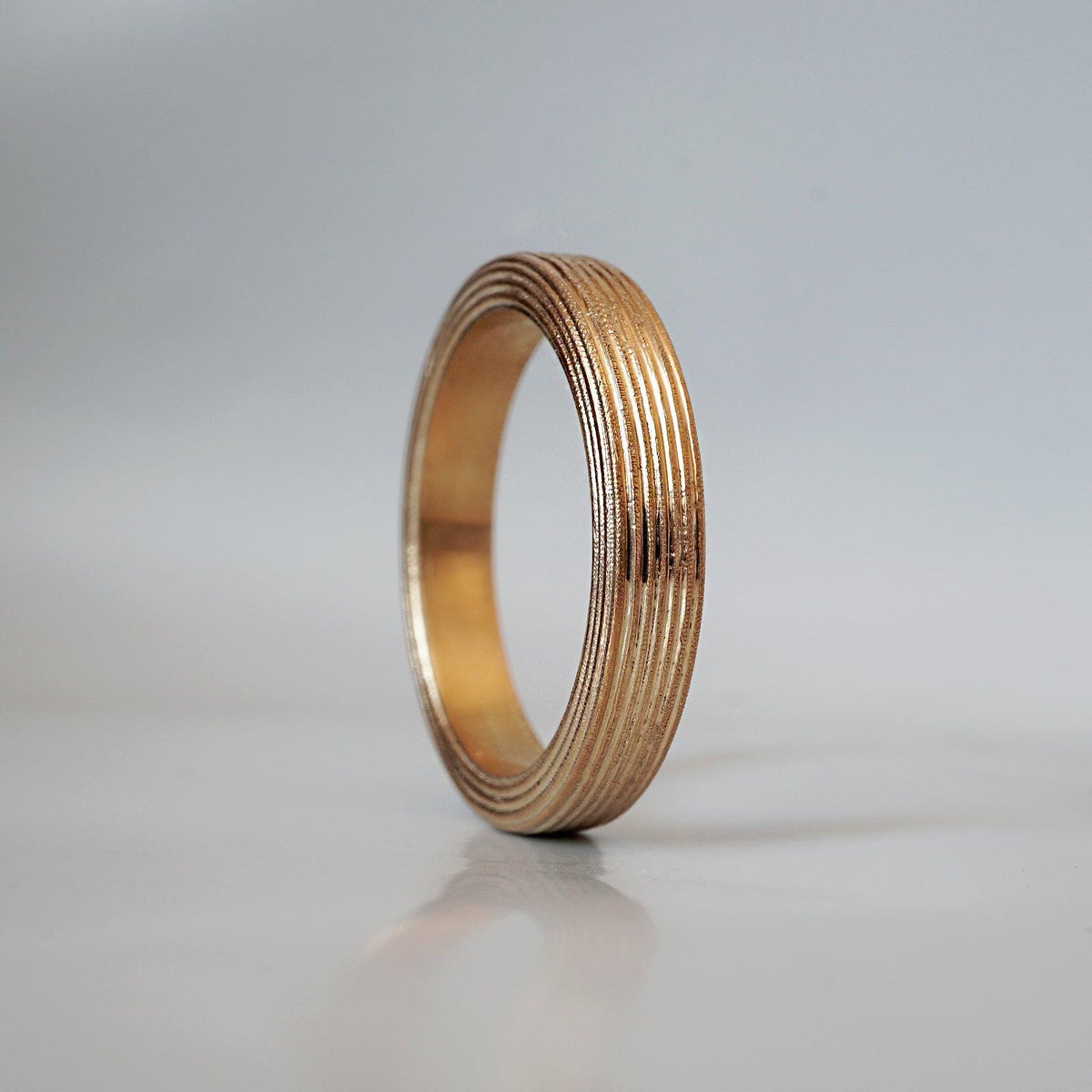 Classic Ring Band in Sterling Silver, 14K and 18K Gold, 4mm