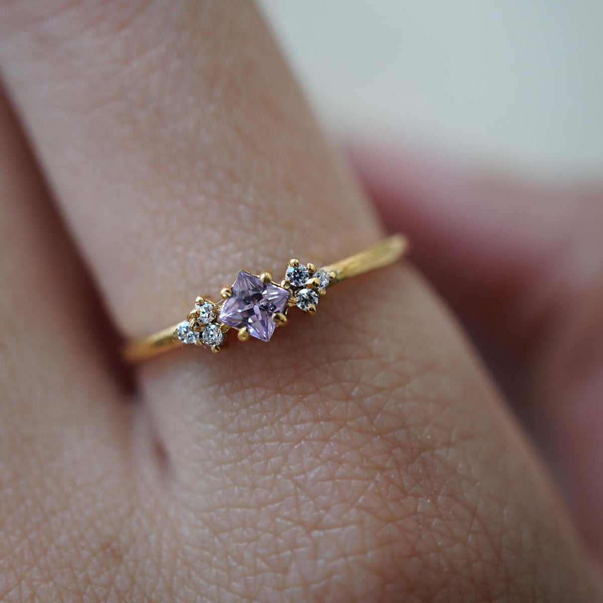 Pink Sapphire Blush Ring - Tippy Taste Jewelry