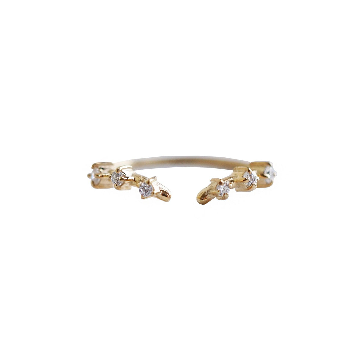 Rose Thorn Ring Band - Tippy Taste Jewelry