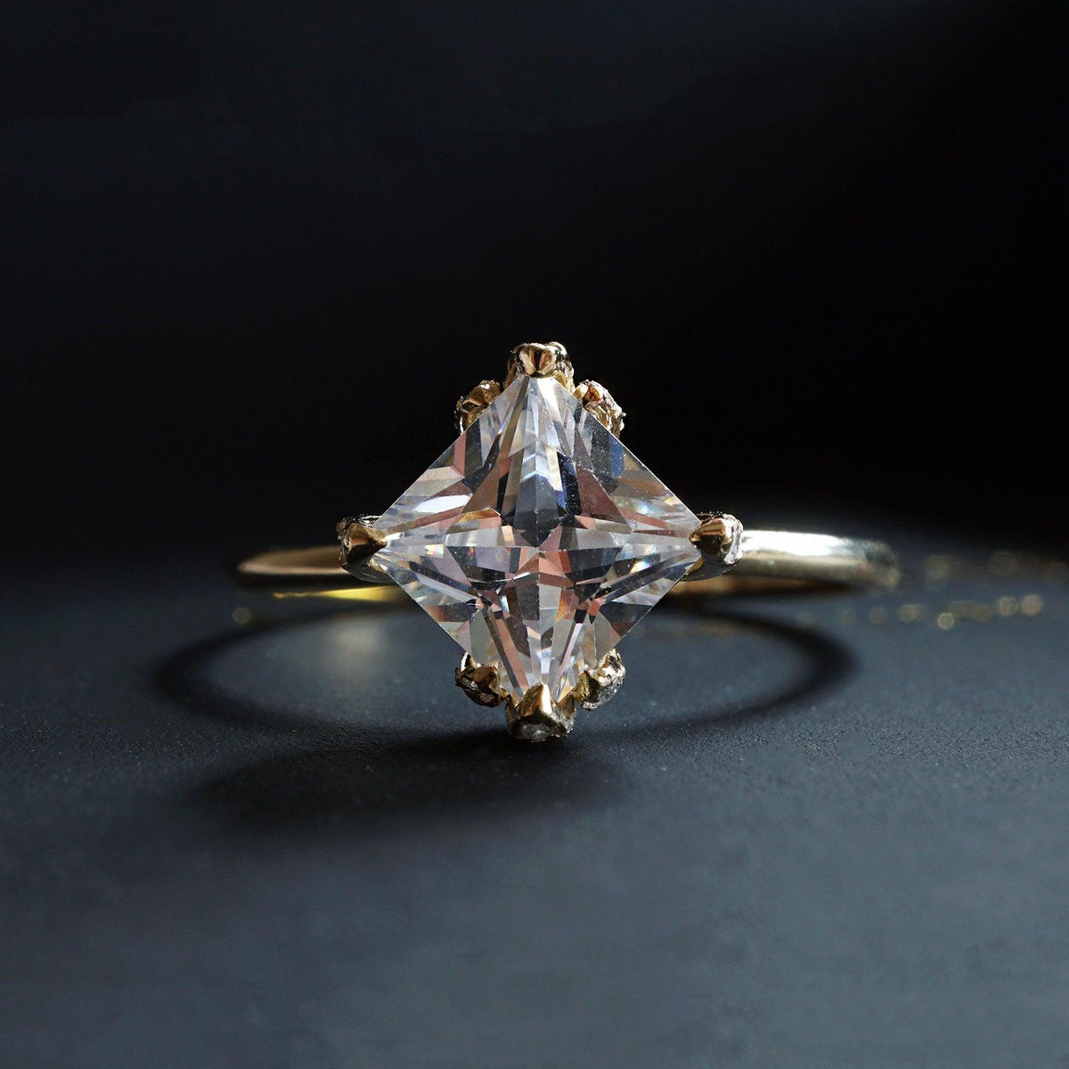 Princess Diamond Ring, 1.25ct - Tippy Taste Jewelry