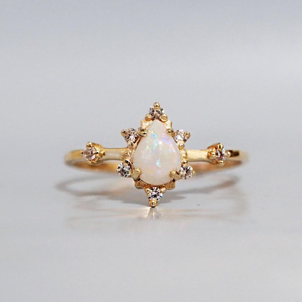 Majestic Opal Ring Set