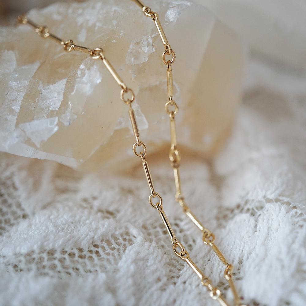 Delicate Lovers Gold-Filled Chain