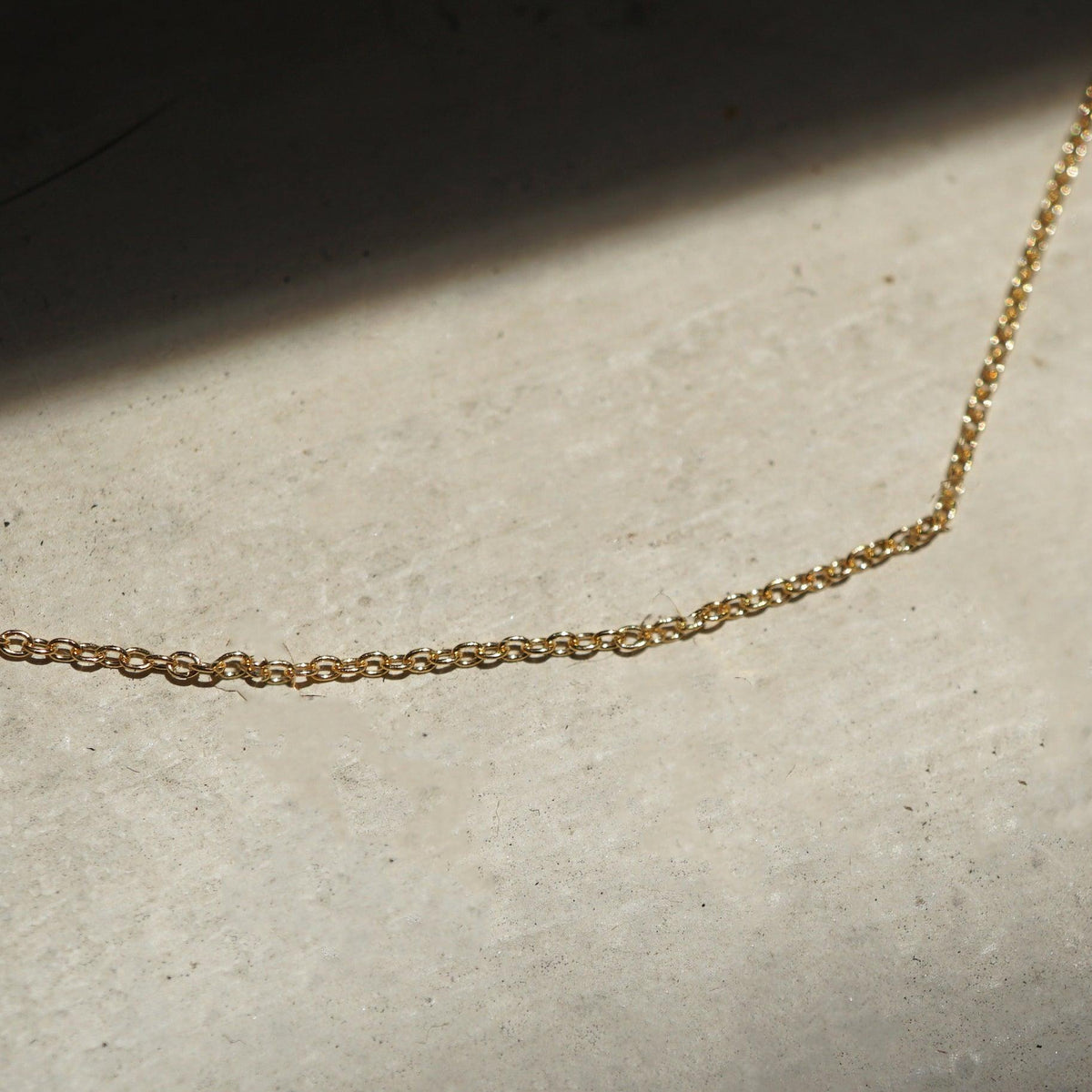 Delicate Sweet Gold-Filled Chain