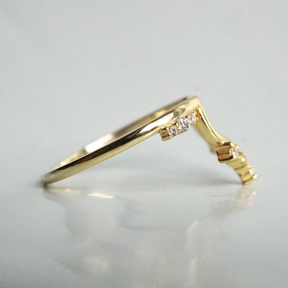 14K and 18K Diadem Diamond Ring - Tippy Taste Jewelry