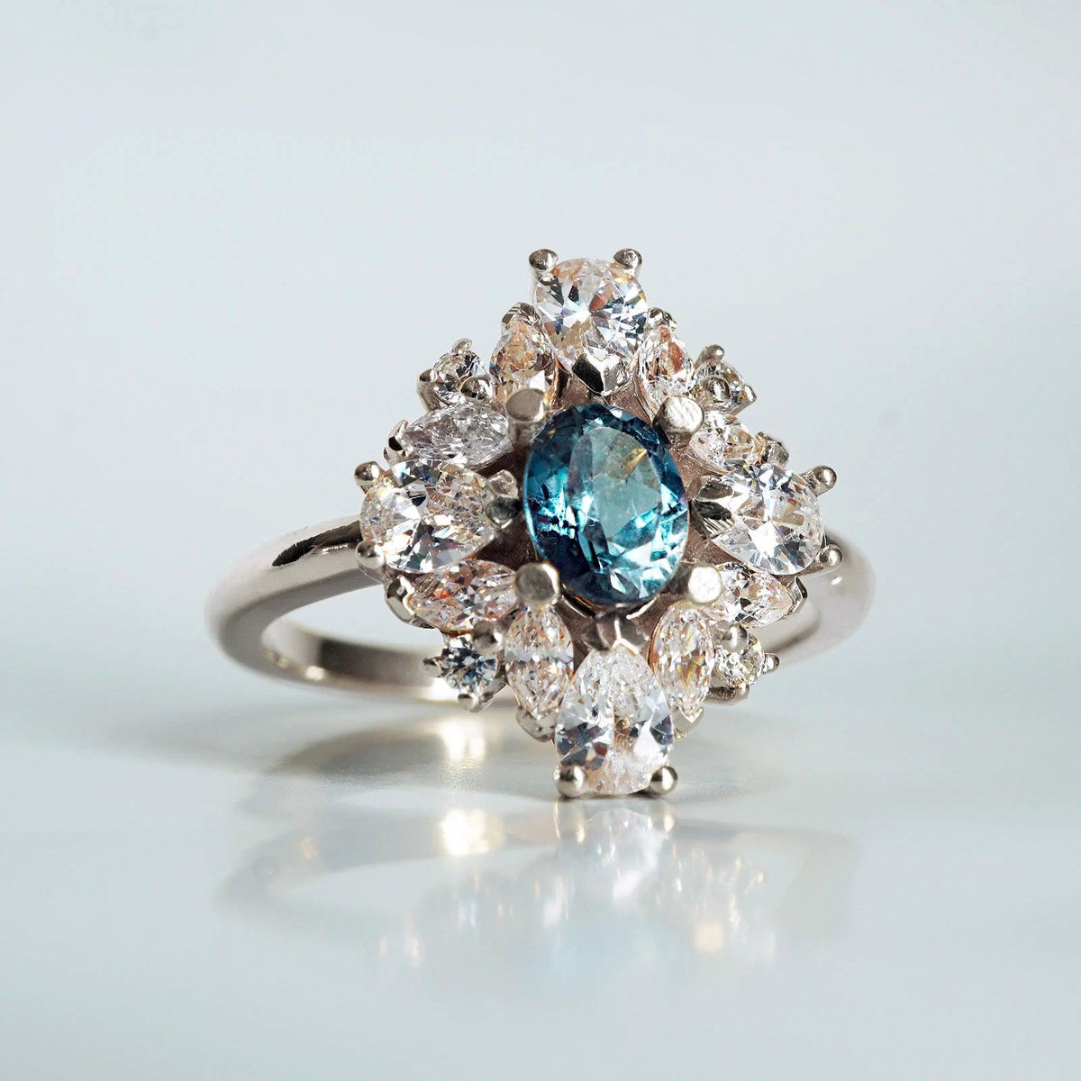 Duchess Alexandrite Diamond Ring