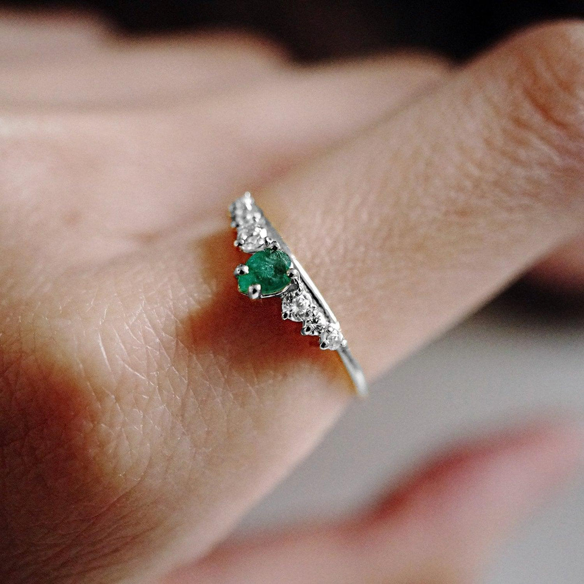 Emerald Empress Ring - Tippy Taste Jewelry