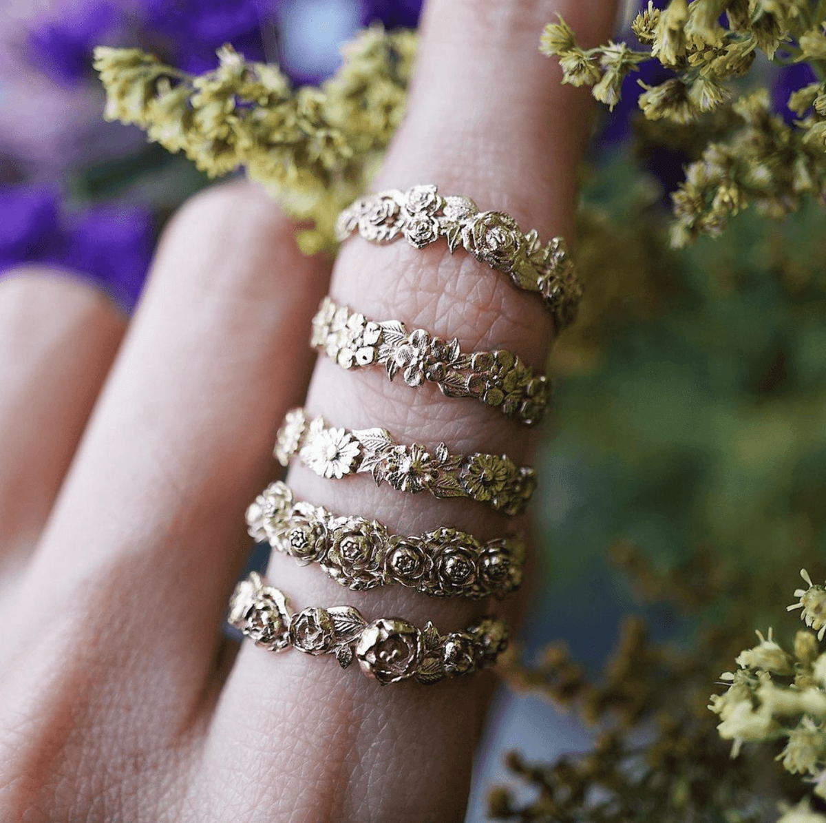 floral ring