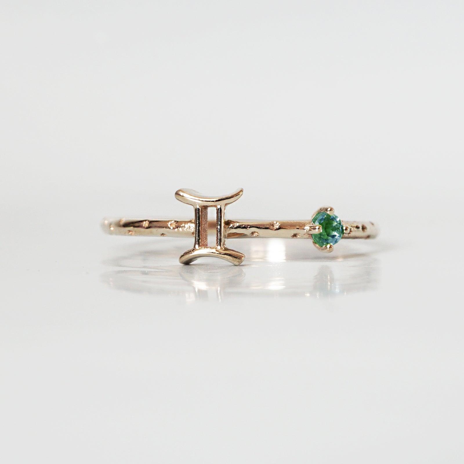 Taurus Birthstone Rings For Gemini Birthstone Stone Rings