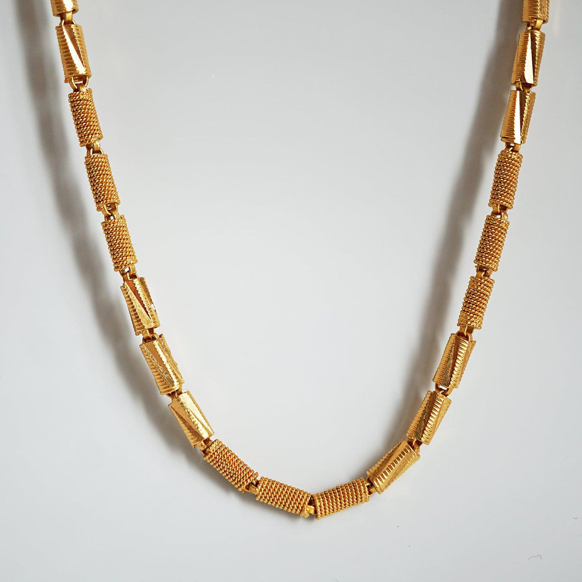 One Of A Kind: 22K Yellow Gold Diva Chain, 24"