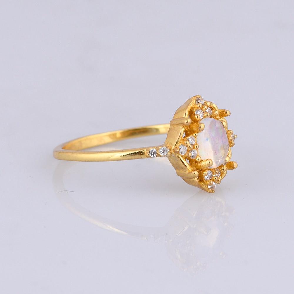 Cosmic Opal Ring - Tippy Taste Jewelry
