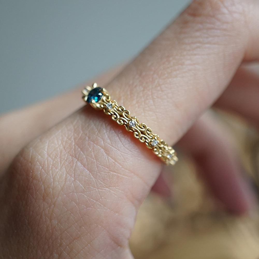 Limited Edition: Constantine Blue Diamond Ring