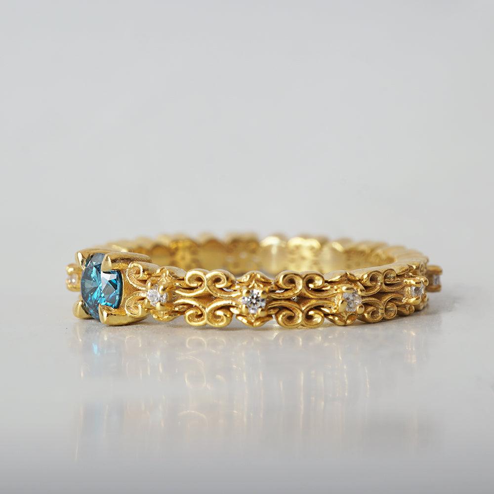 Limited Edition: Constantine Blue Diamond Ring