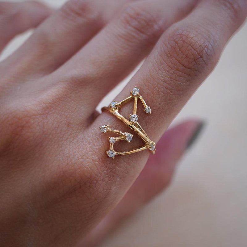 Scorpio Constellation Ring - Tippy Taste Jewelry